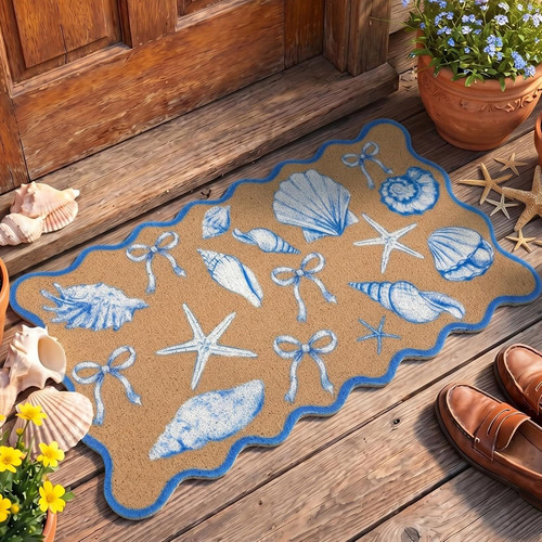 Coastal door mat outdoor - door,