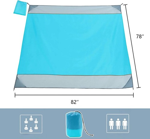 Beach blanket 83x78 inch - beach,